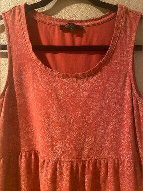 Frye Pink Scoop Neck Sleeveless Sundress